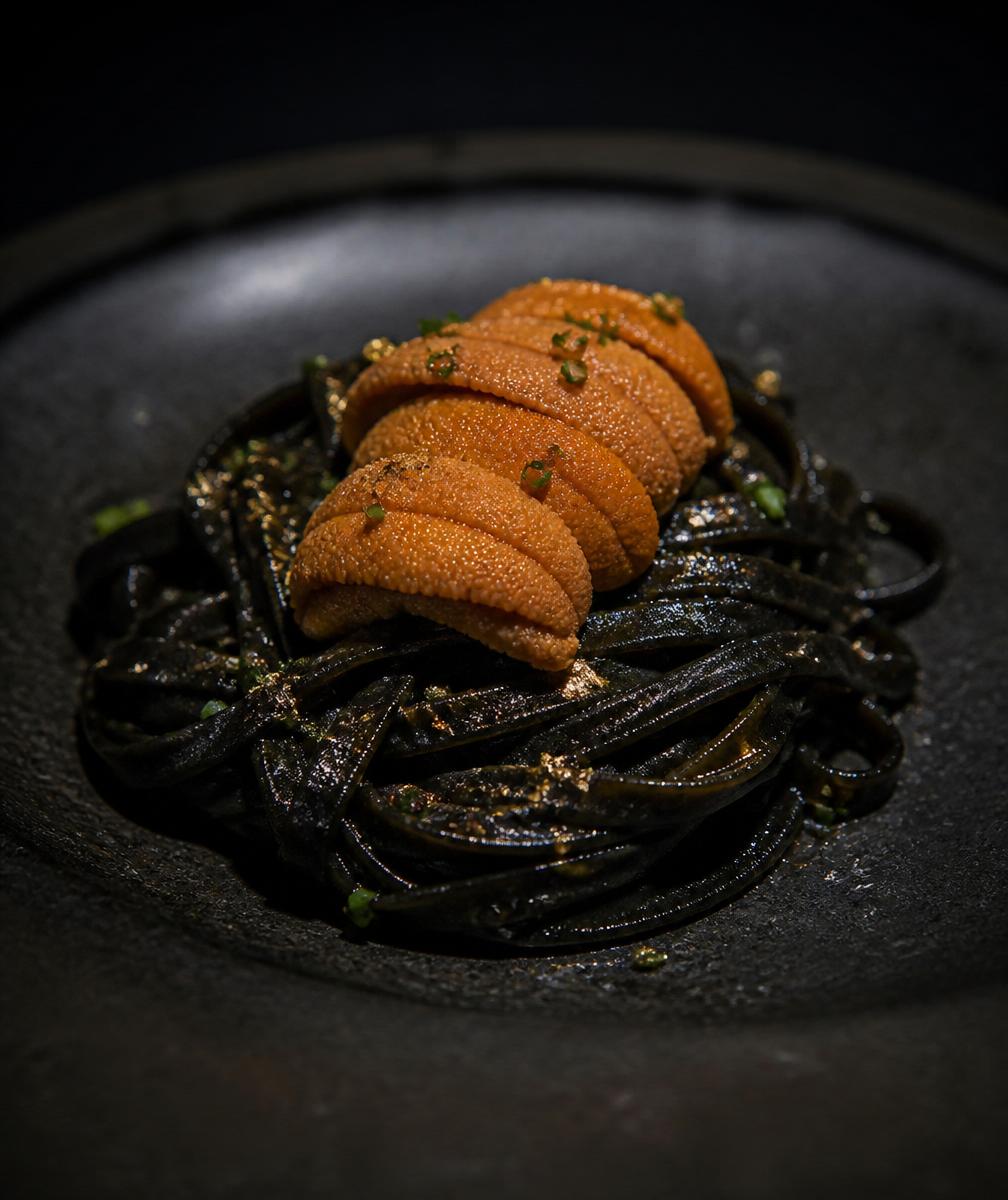 Squid Ink Tagliolini