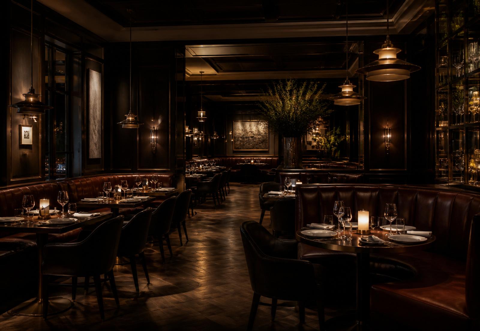 Ember dining room interior